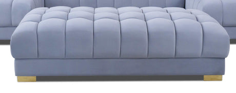 Lipa Velvet Ottoman - Ornate Home