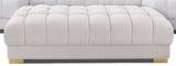 Lipa Velvet Ottoman - Ornate Home