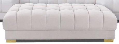 Lipa Velvet Ottoman - Ornate Home