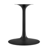 Lippa Black 60" Oval Faux Travertine Dining Table - Ornate Home