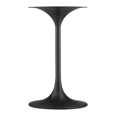 Lippa Black/White 20" Round Wood Side Table - 19.5x19.5" - Ornate Home
