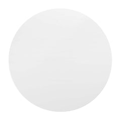 Lippa Black/White 48" Round Wood Dining Table - Ornate Home