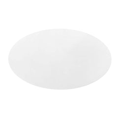 Lippa Black/White 60" Oval Wood Dining Table - Ornate Home