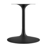 Lippa Black/White 78" Oval Faux Marble Dining Table - Ornate Home
