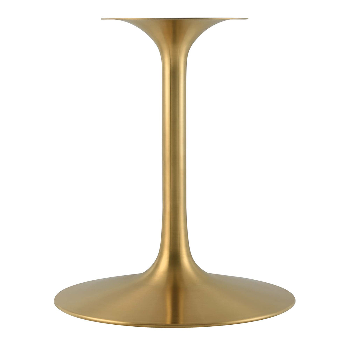 Lippa Gold 60" Oval Faux Travertine Dining Table - Ornate Home