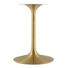 Lippa Gold/White 36" Square Wood Dining Table - Ornate Home