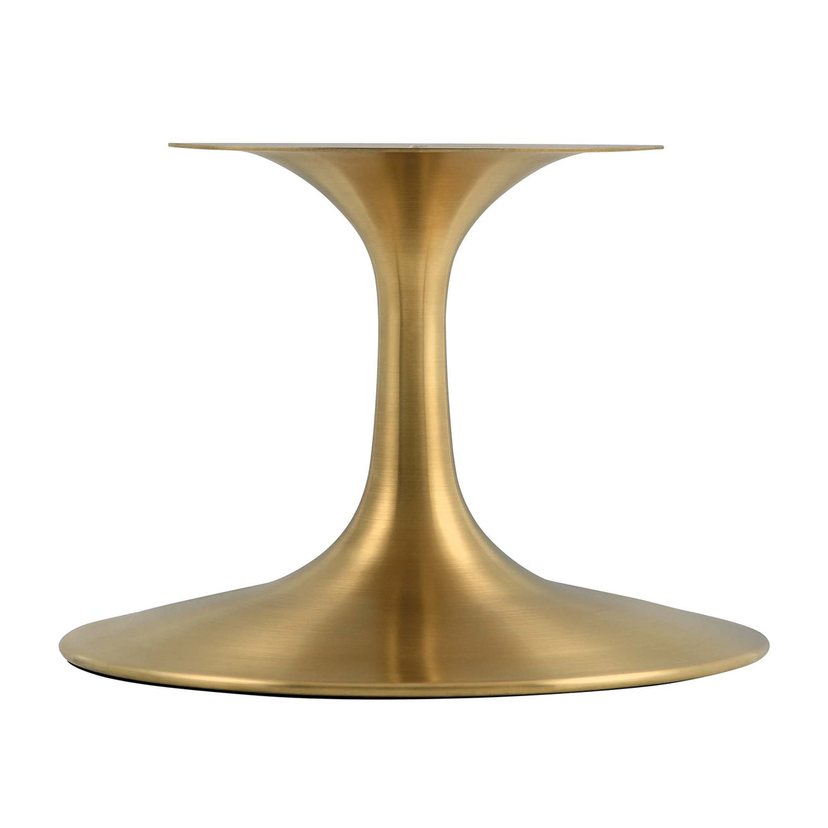 Lippa Gold/White 42" Oval Wood Coffee Table - Ornate Home