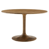 Lippa Natural 48" Round Solid Wood Dining Table - Ornate Home