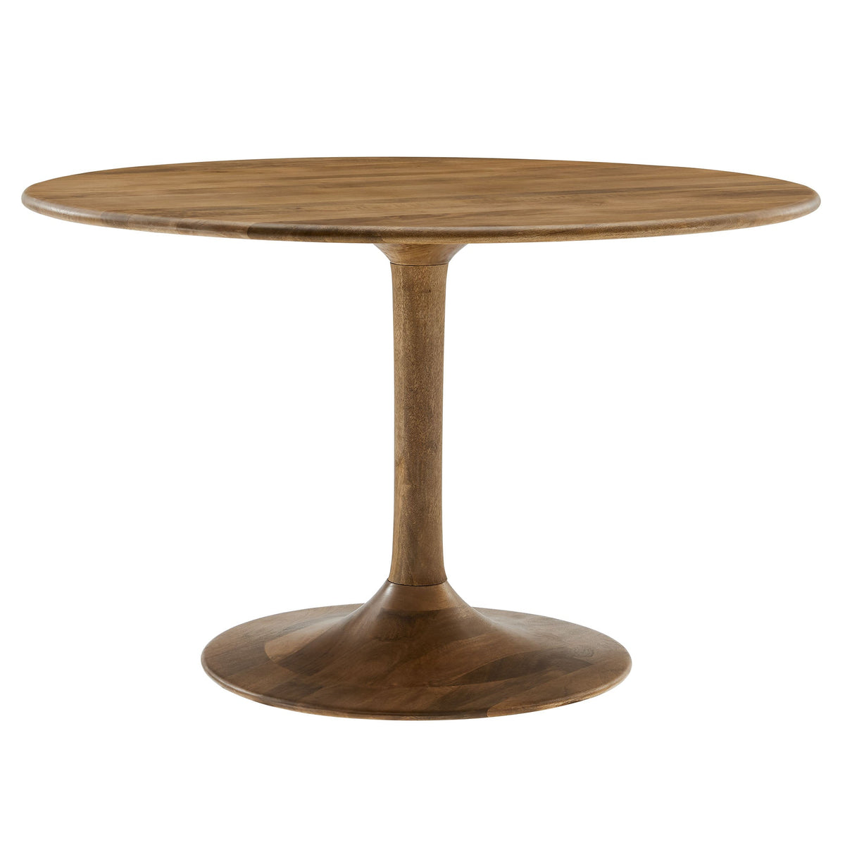 Lippa Natural 48" Round Solid Wood Dining Table - Ornate Home