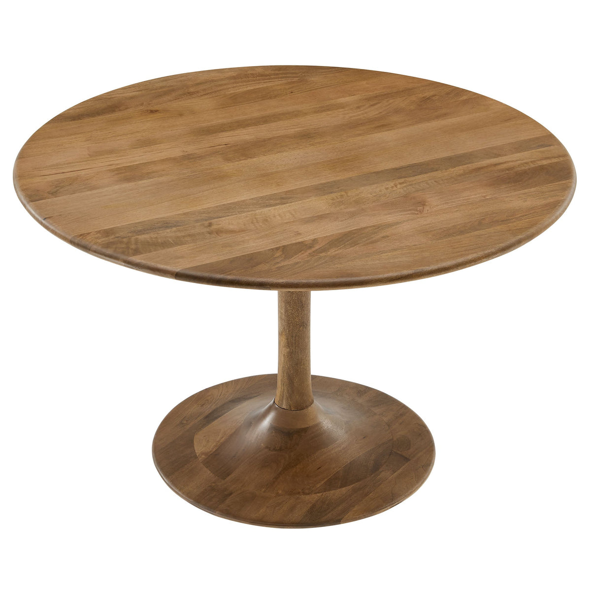 Lippa Natural 48" Round Solid Wood Dining Table - Ornate Home