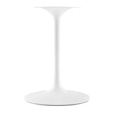 Lippa White 36" Round Wood Dining Table - Ornate Home