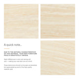 Lippa White 60" Oval Faux Travertine Dining Table - Ornate Home