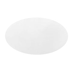 Lippa White 60" Oval Wood Dining Table - Ornate Home