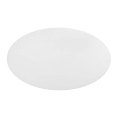 Lippa White 78" Oval Wood Dining Table - Ornate Home