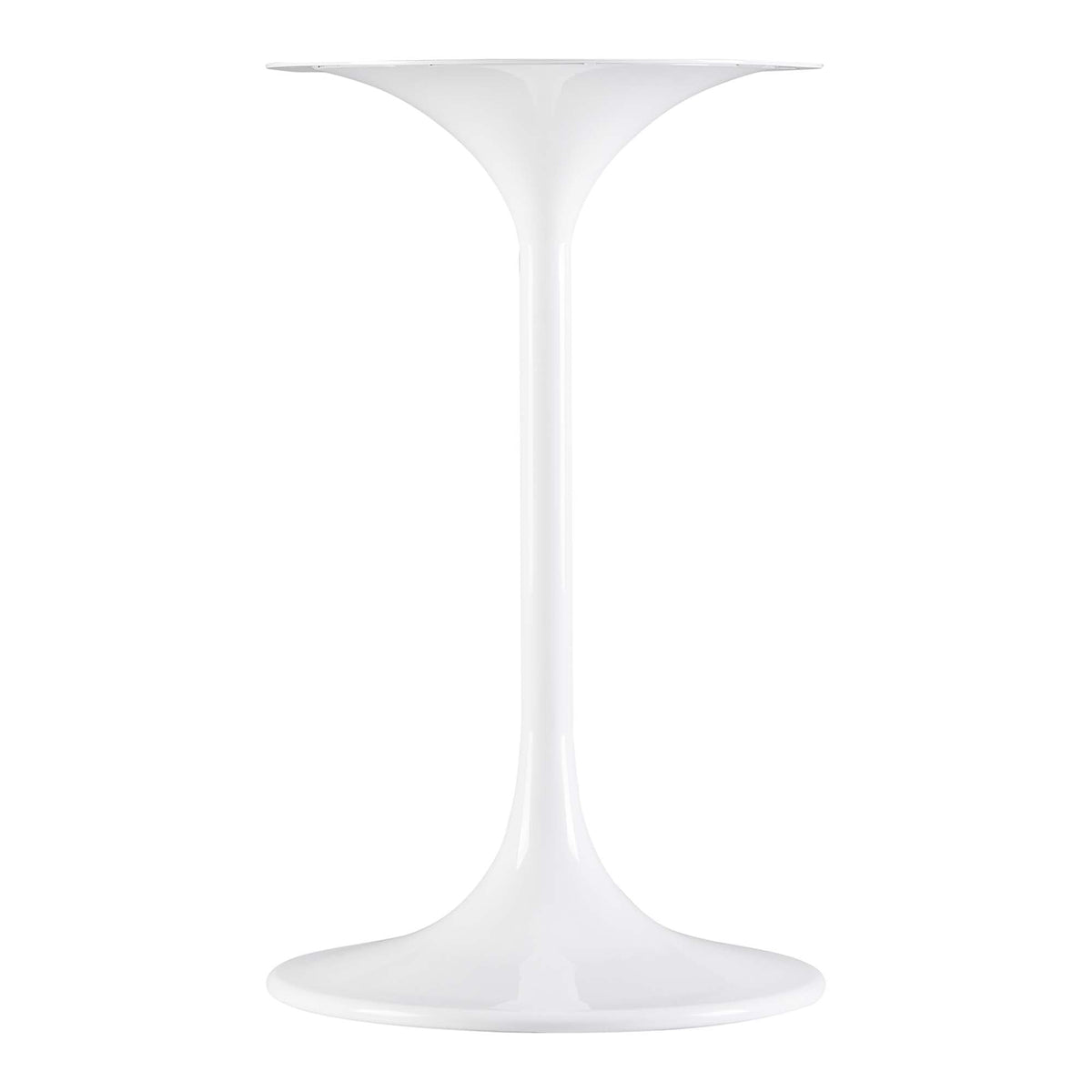 Lippa White/Black 20" Round Faux Marble Side Table - Ornate Home
