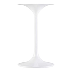 Lippa White/Black 20" Round Faux Marble Side Table - Ornate Home