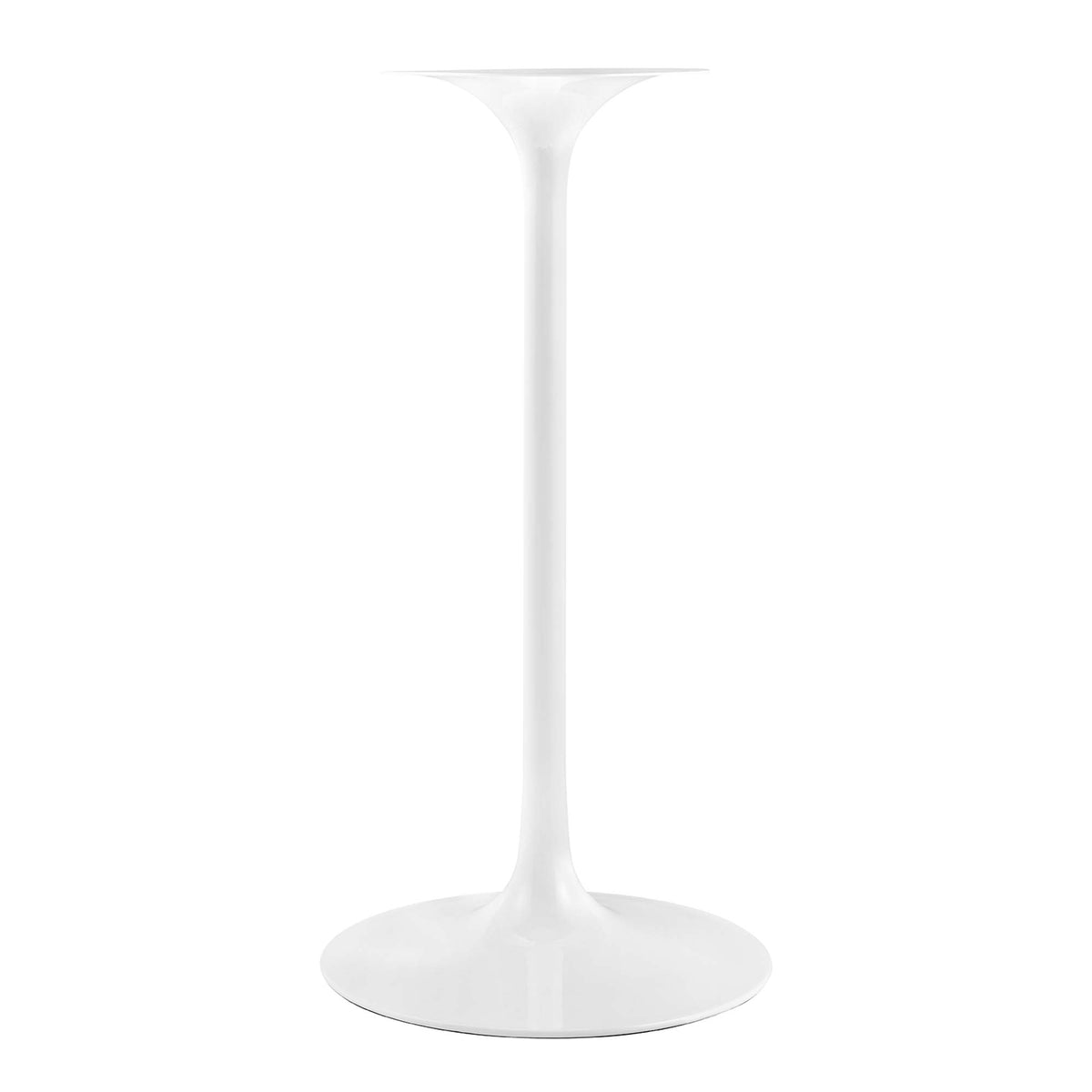 Lippa White/Black 28" Round Faux Marble Bar Table - Ornate Home