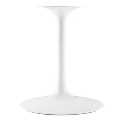 Lippa White/Black 54" Oval Faux Marble Dining Table - Ornate Home