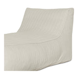 Lirio Cream Outdoor Chaise - Ornate Home