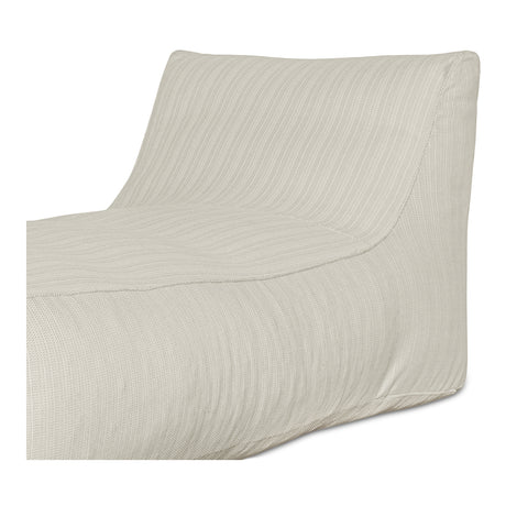 Lirio Cream Outdoor Chaise - Ornate Home