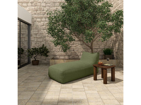 Lirio Green Outdoor Chaise - Ornate Home