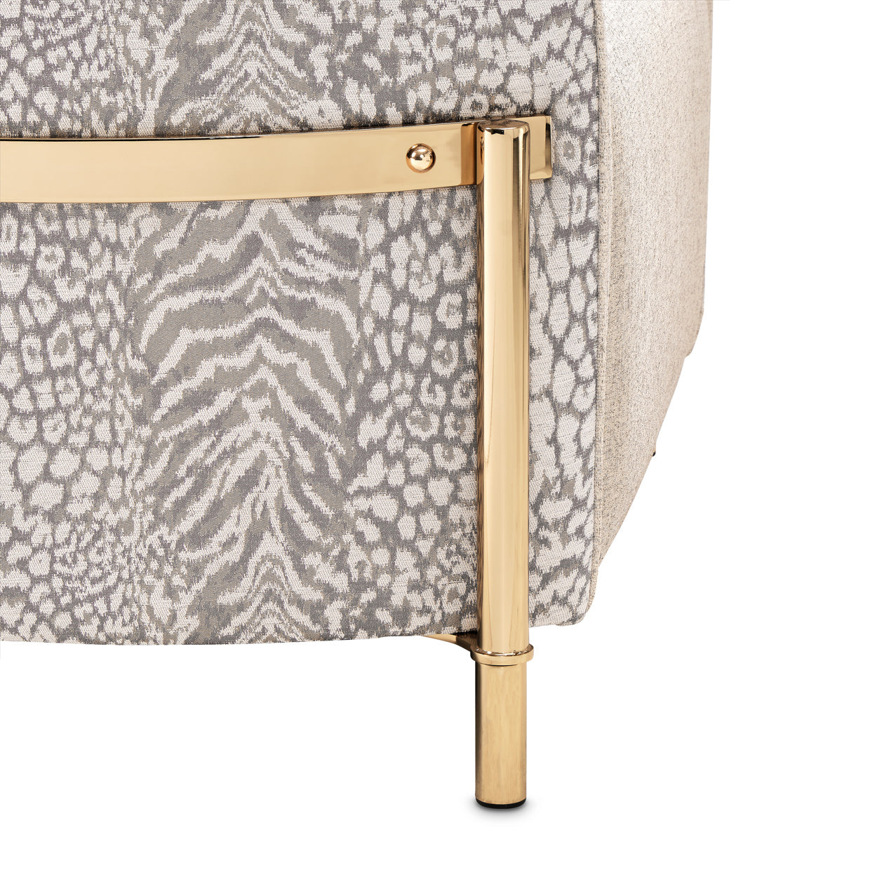 Lisbon Gold/Opal Accent Chair - Ornate Home