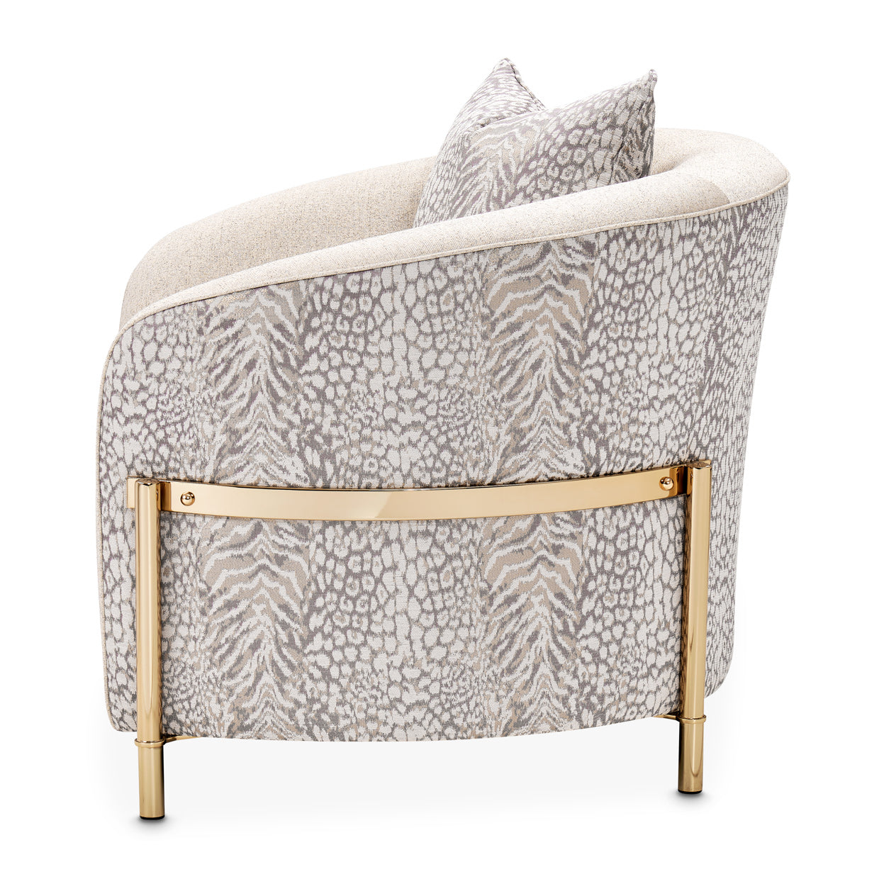 Lisbon Gold/Opal Accent Chair - Ornate Home
