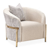 Lisbon Gold/Opal Accent Chair - Ornate Home