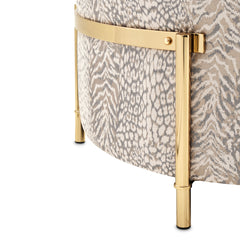 Lisbon Gold/Opal Loveseat - Ornate Home