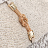 Lisbon Gold/Opal Loveseat - Ornate Home