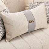 Lisbon Gold/Opal Loveseat - Ornate Home