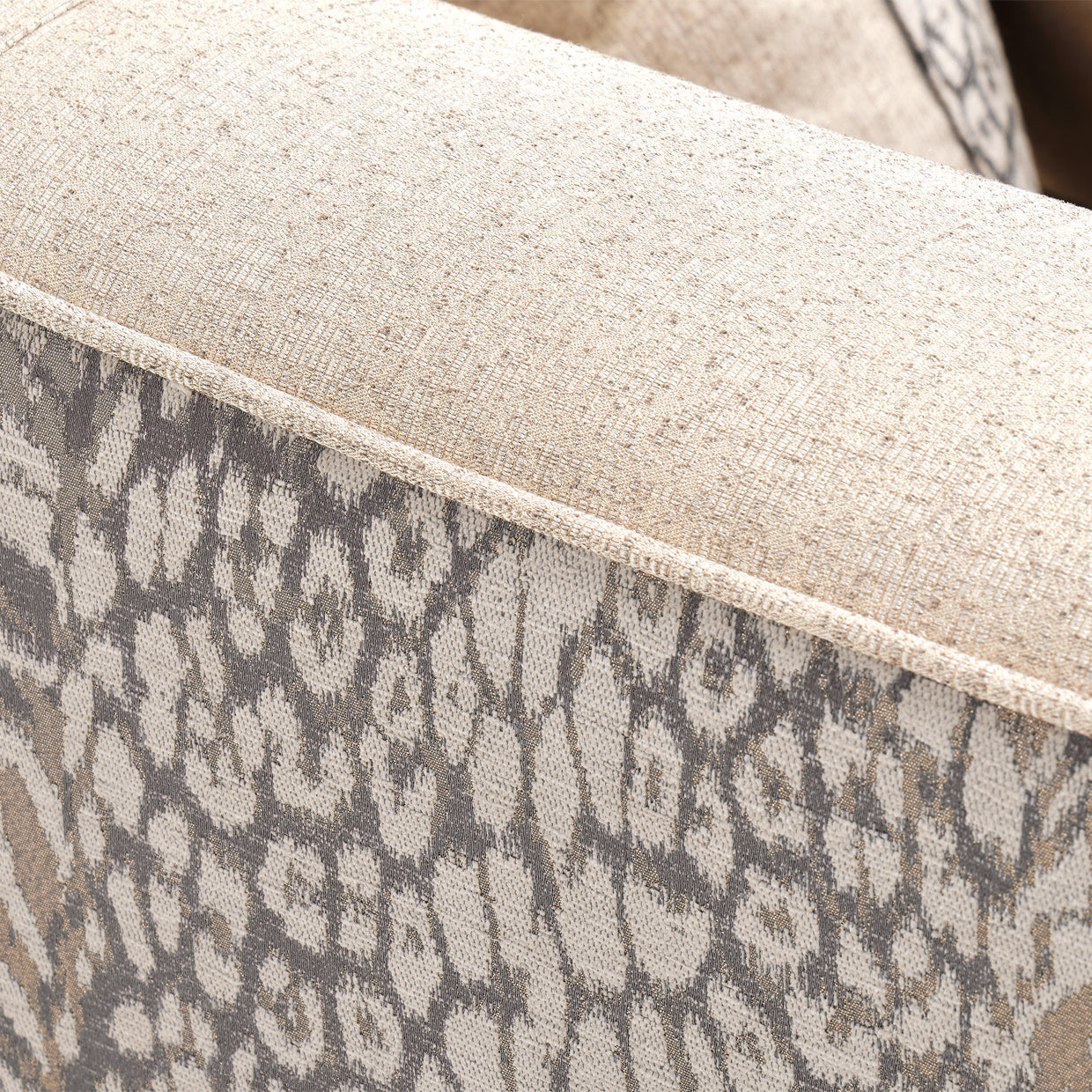 Lisbon Gold/Opal Loveseat - Ornate Home