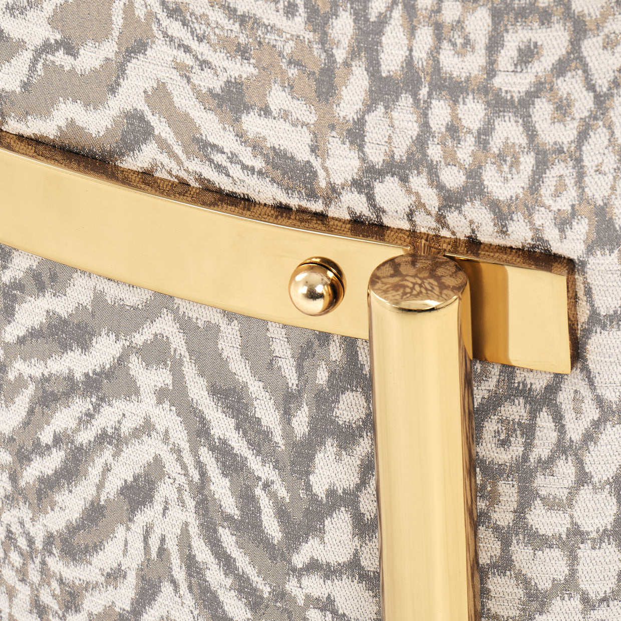 Lisbon Gold/Opal Loveseat - Ornate Home