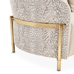 Lisbon Gold/Opal Loveseat - Ornate Home