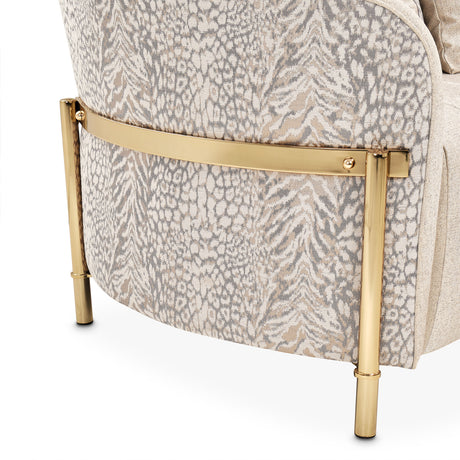 Lisbon Gold/Opal Loveseat - Ornate Home