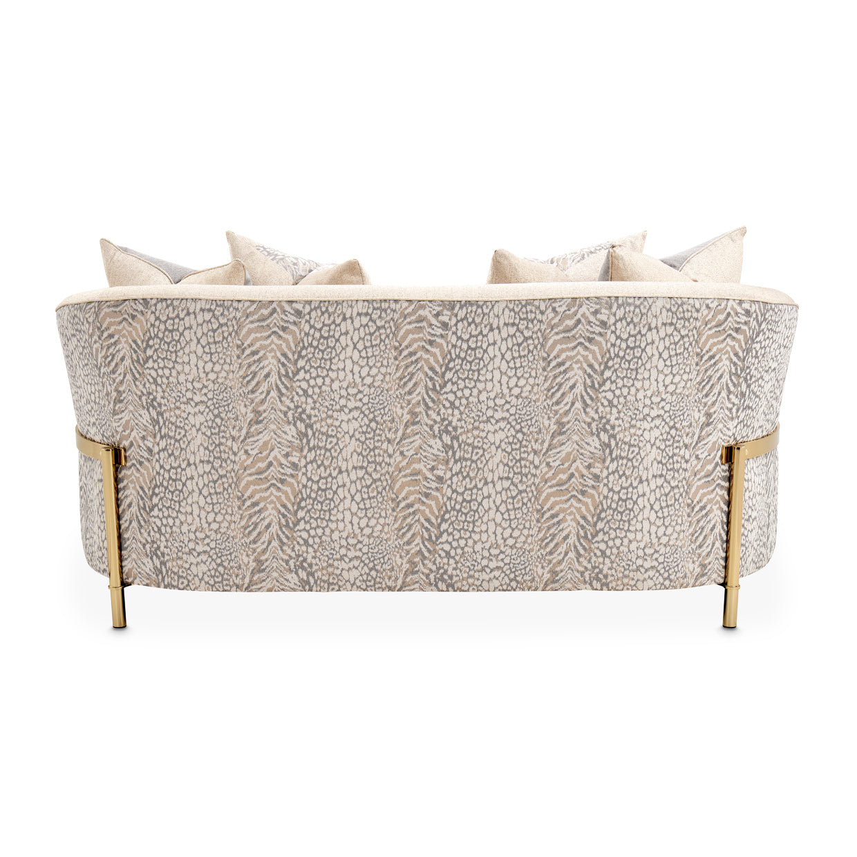 Lisbon Gold/Opal Loveseat - Ornate Home