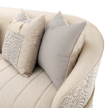 Lisbon Gold/Opal Sofa - Ornate Home