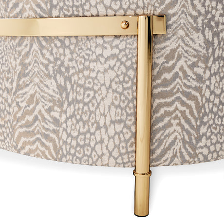 Lisbon Gold/Opal Sofa - Ornate Home