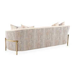 Lisbon Gold/Opal Sofa - Ornate Home