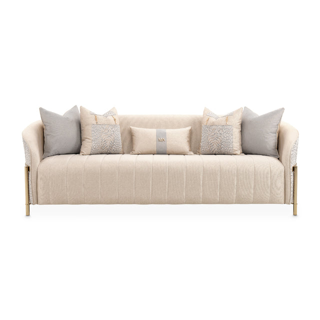 Lisbon Gold/Opal Sofa - Ornate Home