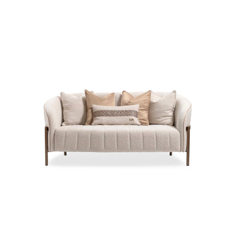 Lisbon Oyster Loveseat - Ornate Home