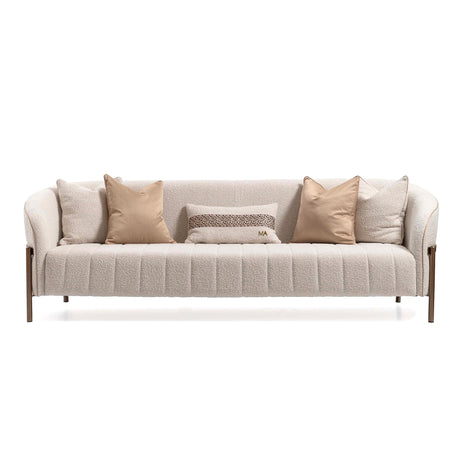 Lisbon Oyster Sofa - Ornate Home