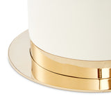 Lisbon Silken Cream Round Dining Table