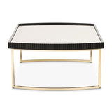 Lisbon Silken Matte Black Cocktail Table - Ornate Home