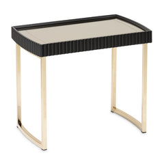 Lisbon Silken Matte Black Nesting Tables (Set of 3) - Ornate Home