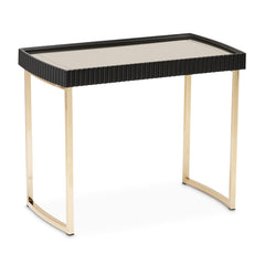 Lisbon Silken Matte Black Nesting Tables (Set of 3) - Ornate Home
