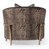 Lisbon Silken Matte Black/Onyx Accent Chair - Ornate Home