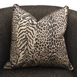 Lisbon Silken Matte Black/Onyx Accent Chair - Ornate Home