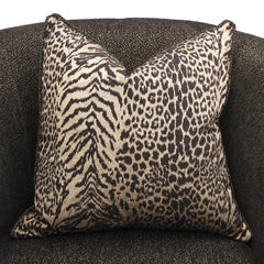 Lisbon Silken Matte Black/Onyx Accent Chair - Ornate Home
