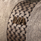 Lisbon Silken Matte Black/Onyx Sofa - Ornate Home